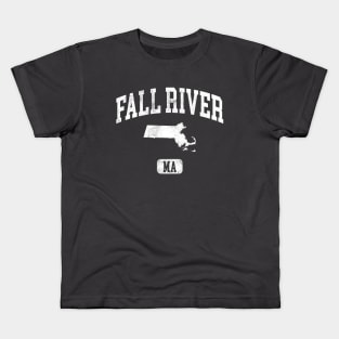 Fall River Massachusetts vintage Kids T-Shirt